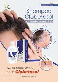Shampoo Clobetasol 100ml VCP for topical treatment of scalp psoriasis